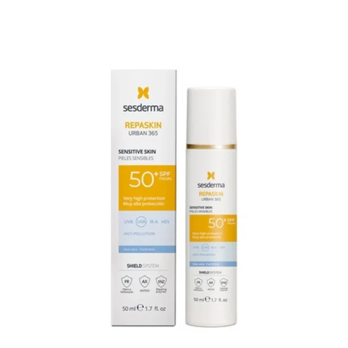 Sesderma REPASKIN URBAN 365 Photoprotecteur Peaux Sensibles SPF50+ 50 ml